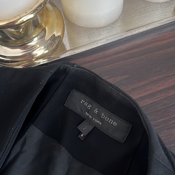 Rag & Bone black, back cut-out blazer - Picture 4 of 5